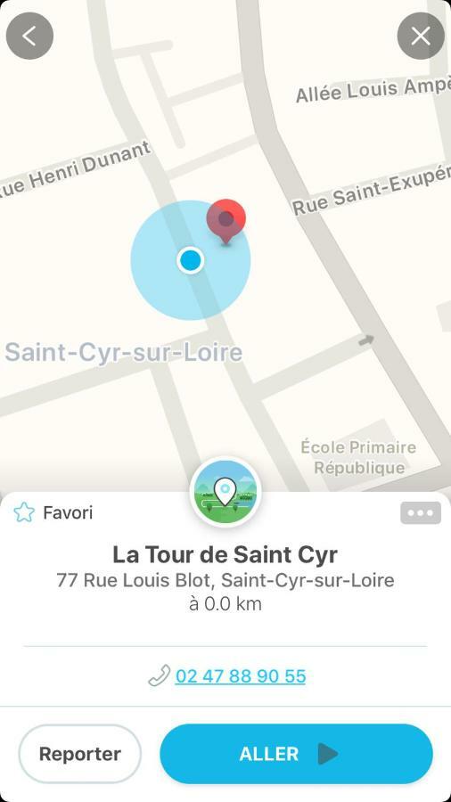 Bed and Breakfast La Tour De Saint Cyr Exterior foto